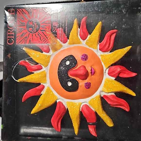 CIRQUE DU SOLEIL-DEPT 56 SHINING SUN ORNAMENT  NIB -ONE - Picture 2 of 6